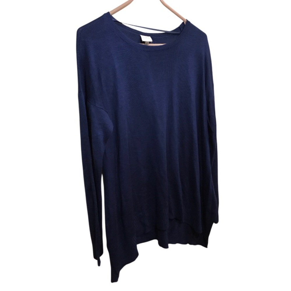 Cupio Navy Light Knit Sweater Size XL
